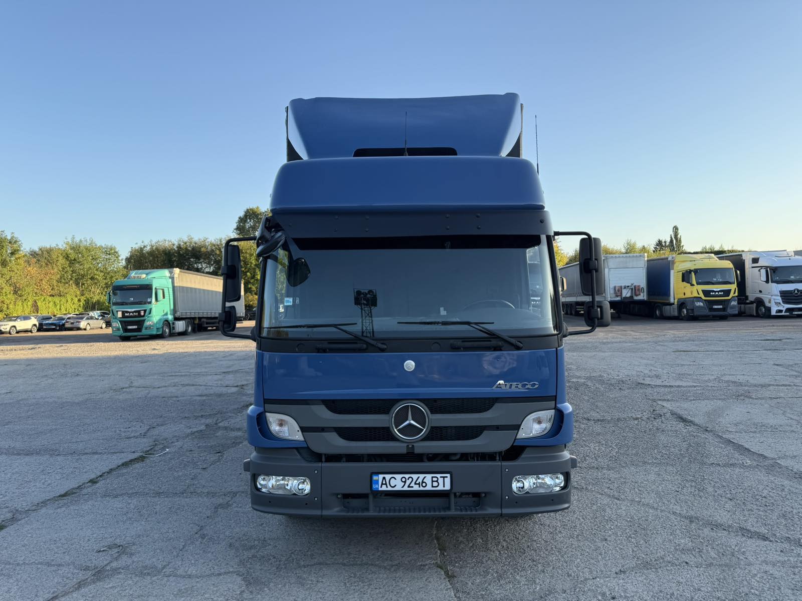 Тентований Mercedes-Benz ATEGO 1224L