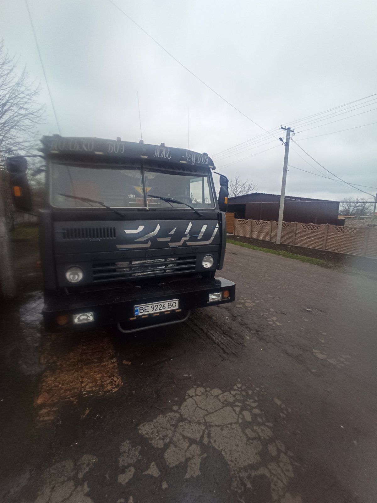 Борт КамАЗ 5320