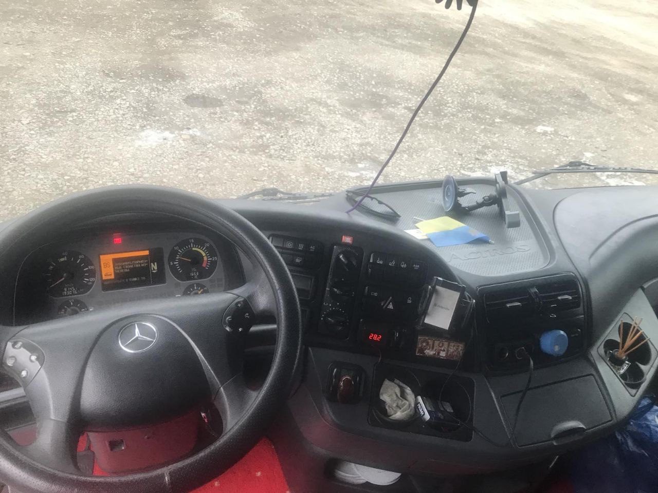 Тентований Mercedes-Benz ACTROS 2544 L