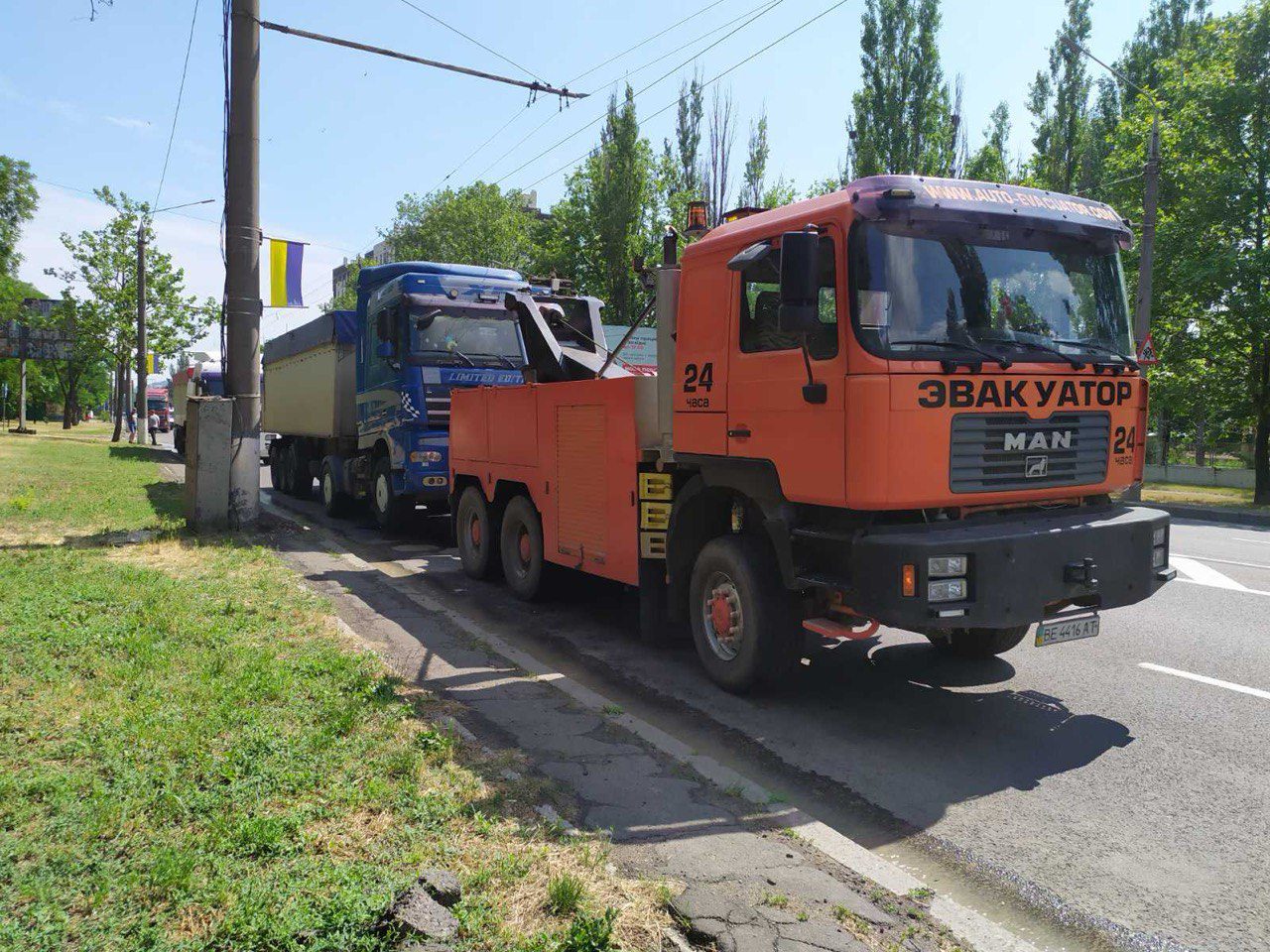 Евакуатор MAN Comandor
