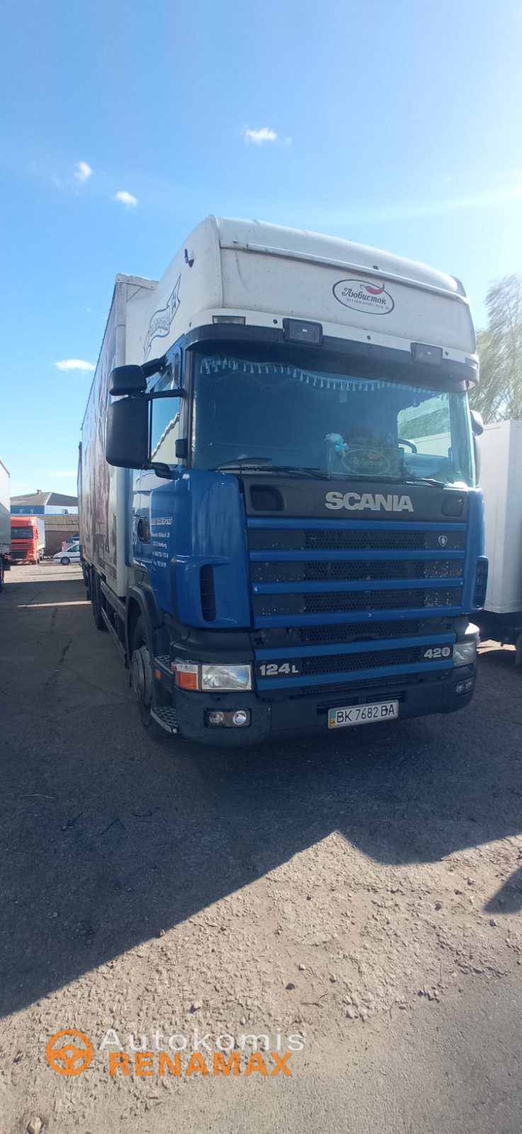 Тентований Scania 420