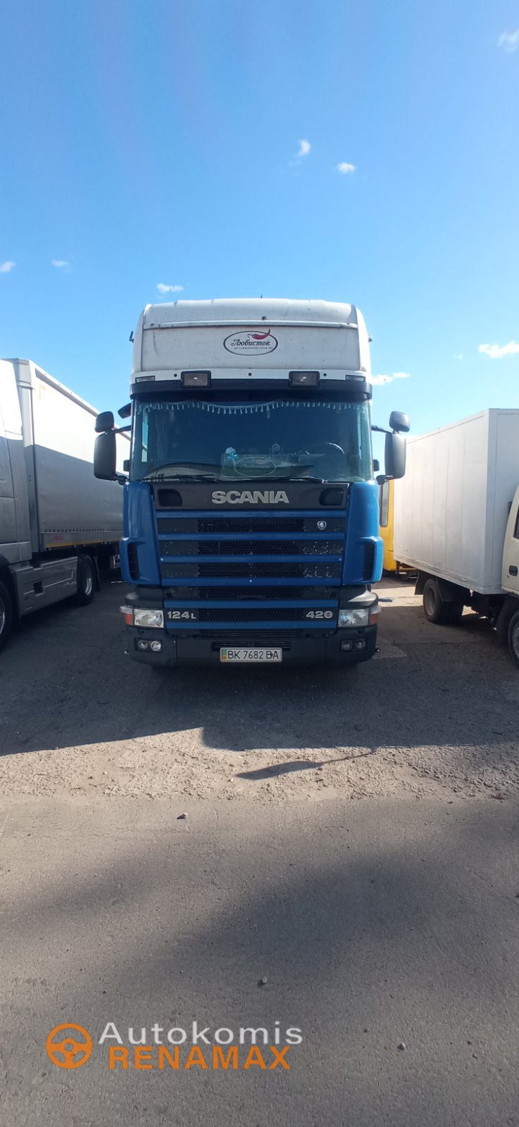 Тентований Scania 420