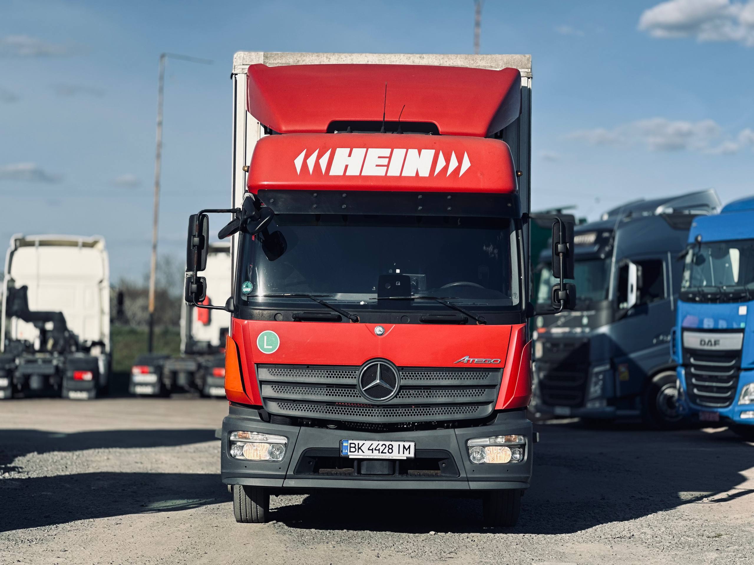Тентований Mercedes-Benz ATEGO 1221 L