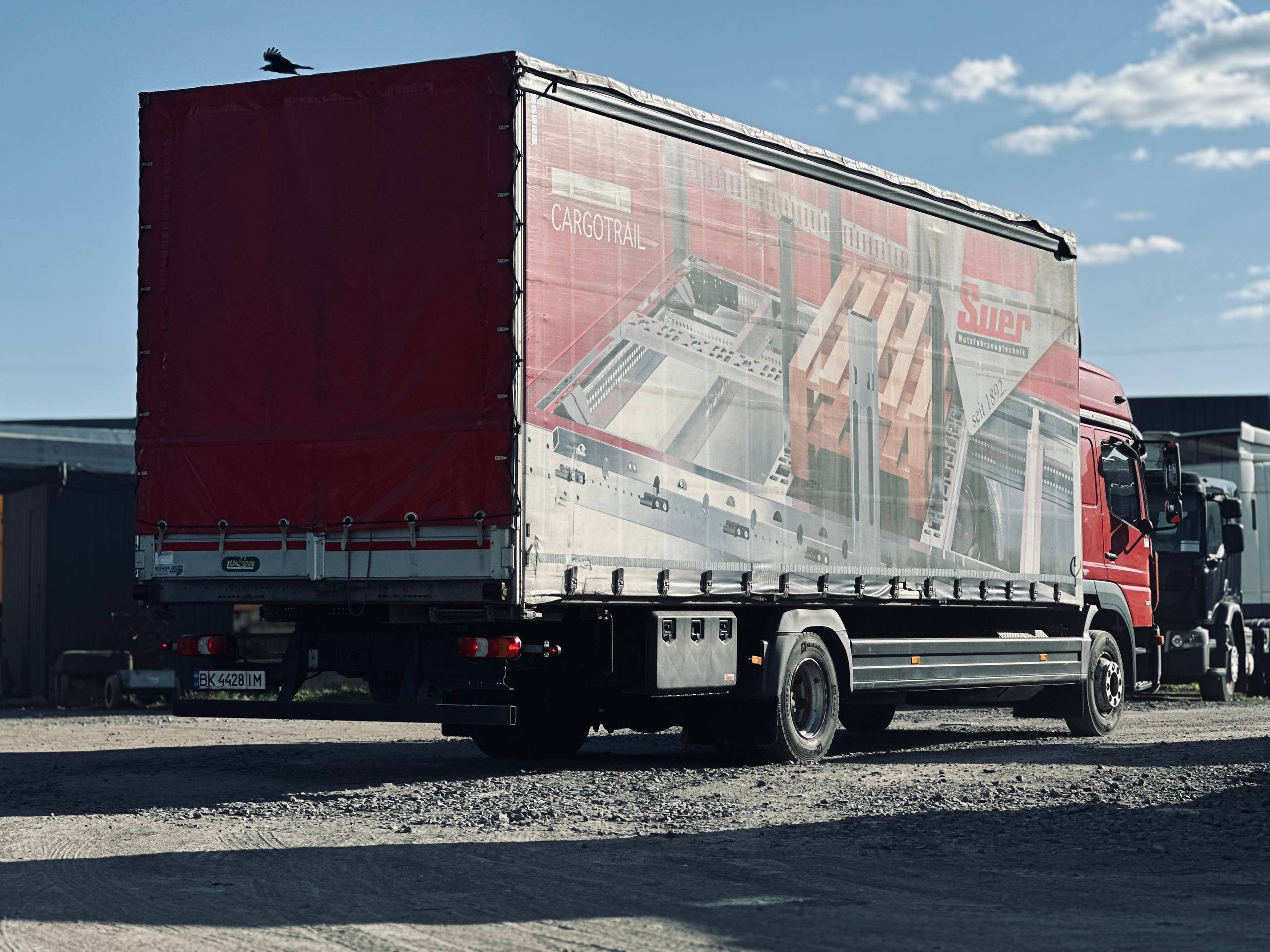 Тентований Mercedes-Benz ATEGO 1221 L