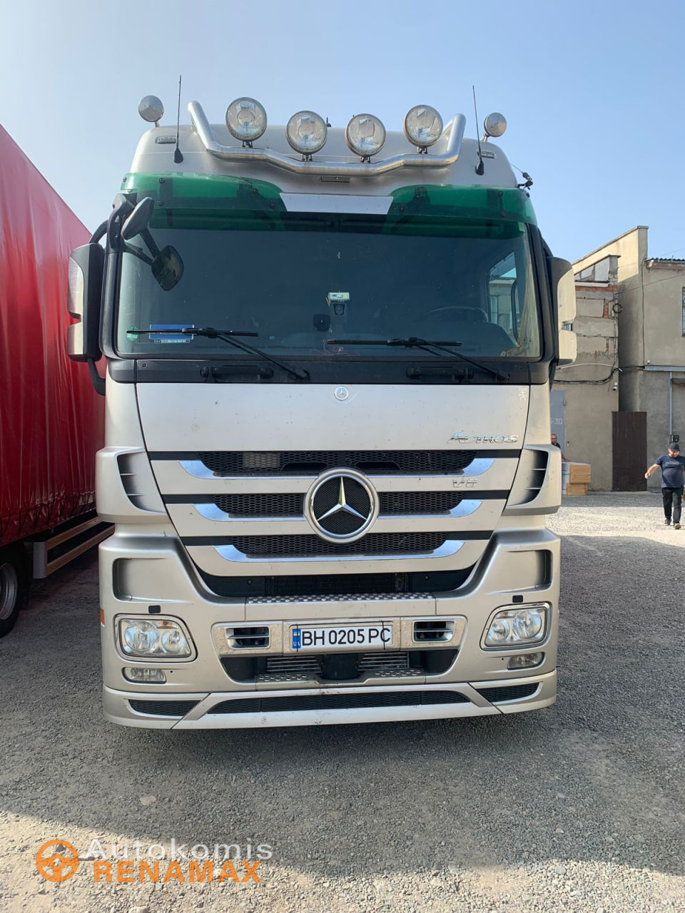 Тентований Mercedes-Benz ACTROS 2544 L