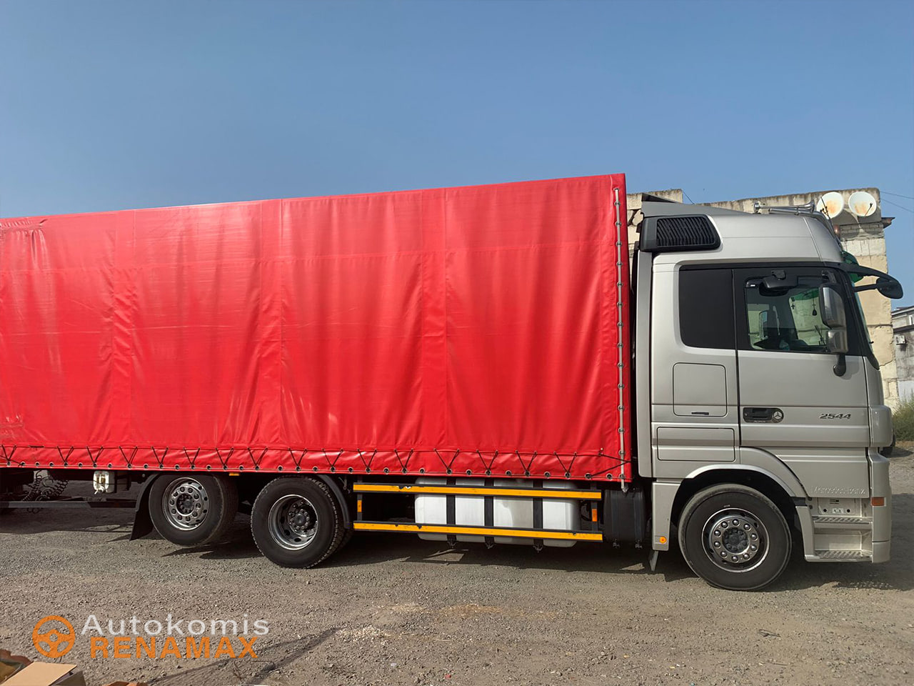 Тентований Mercedes-Benz ACTROS 2544 L
