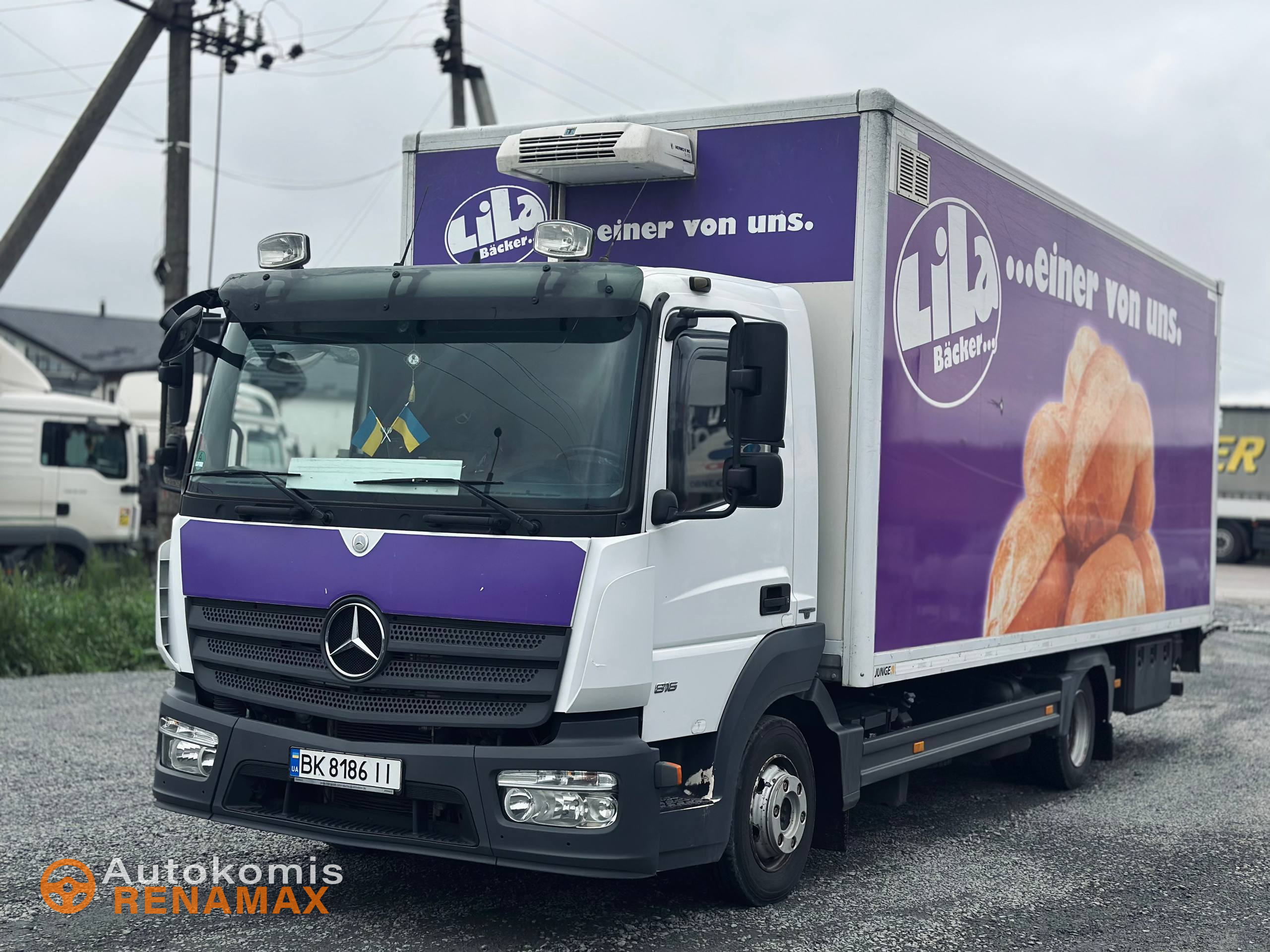 Рефрижератор Mercedes-Benz ATEGO 816