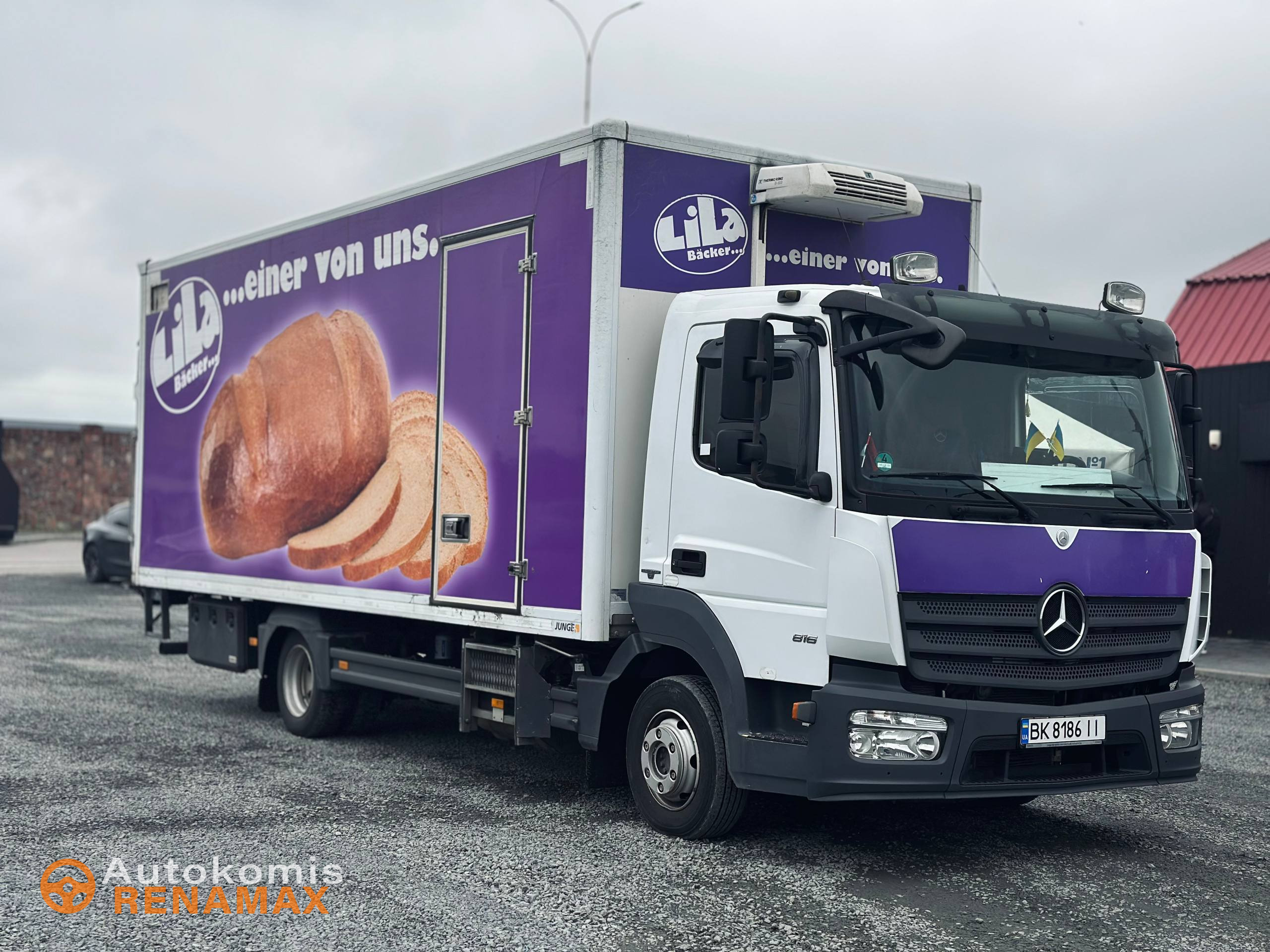 Рефрижератор Mercedes-Benz ATEGO 816