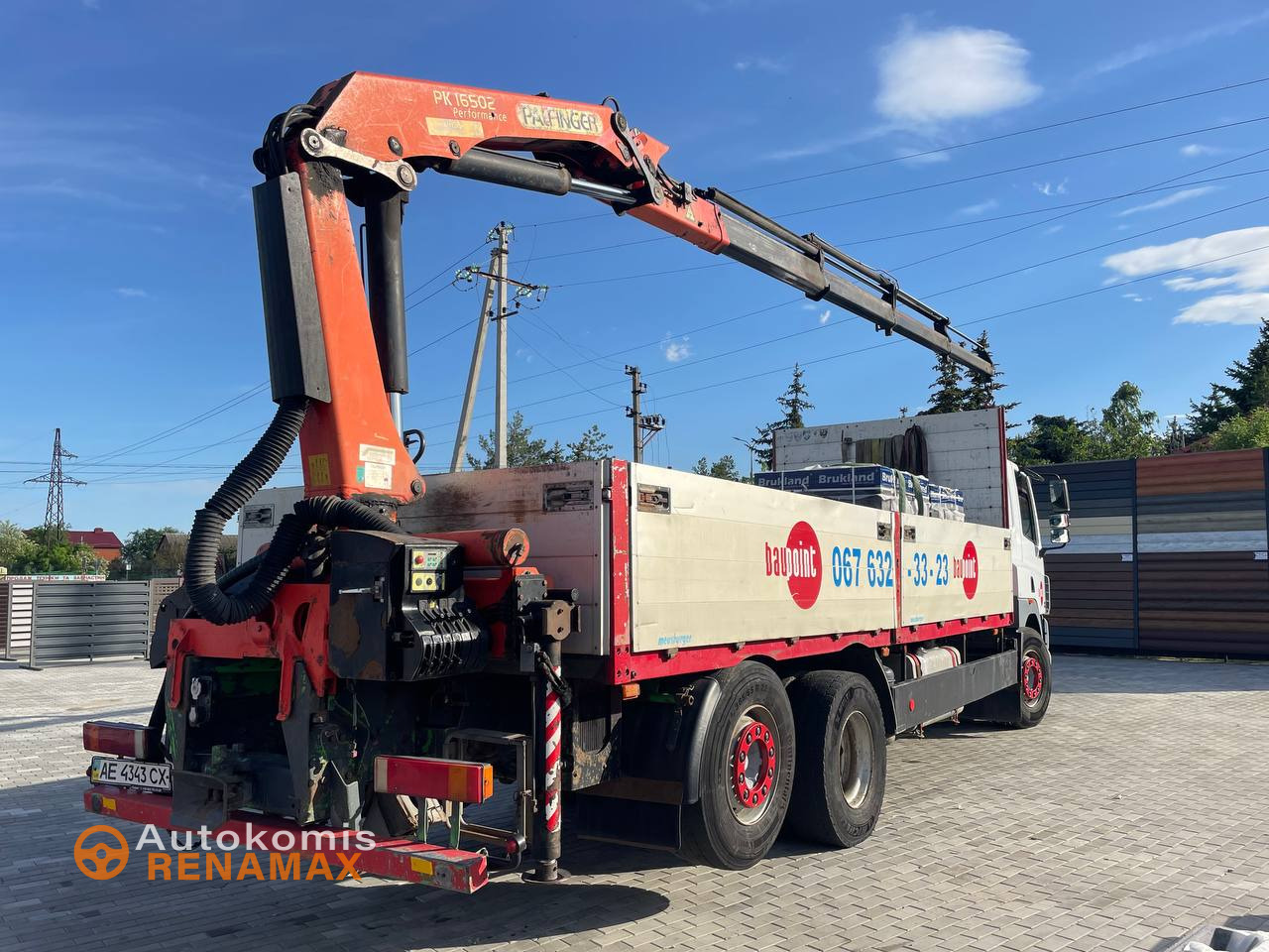 Маніпулятор DAF CF 85.480