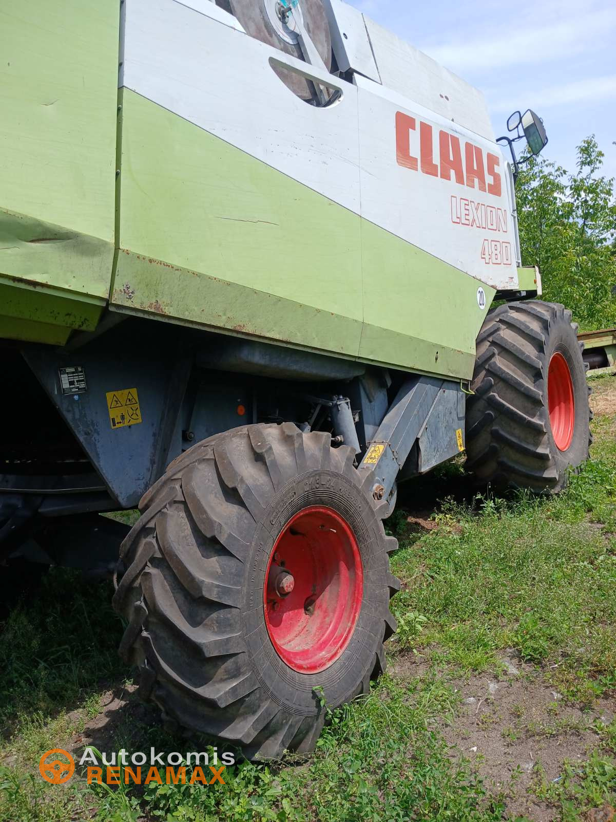 Комбайн CLAAS Lexion 480