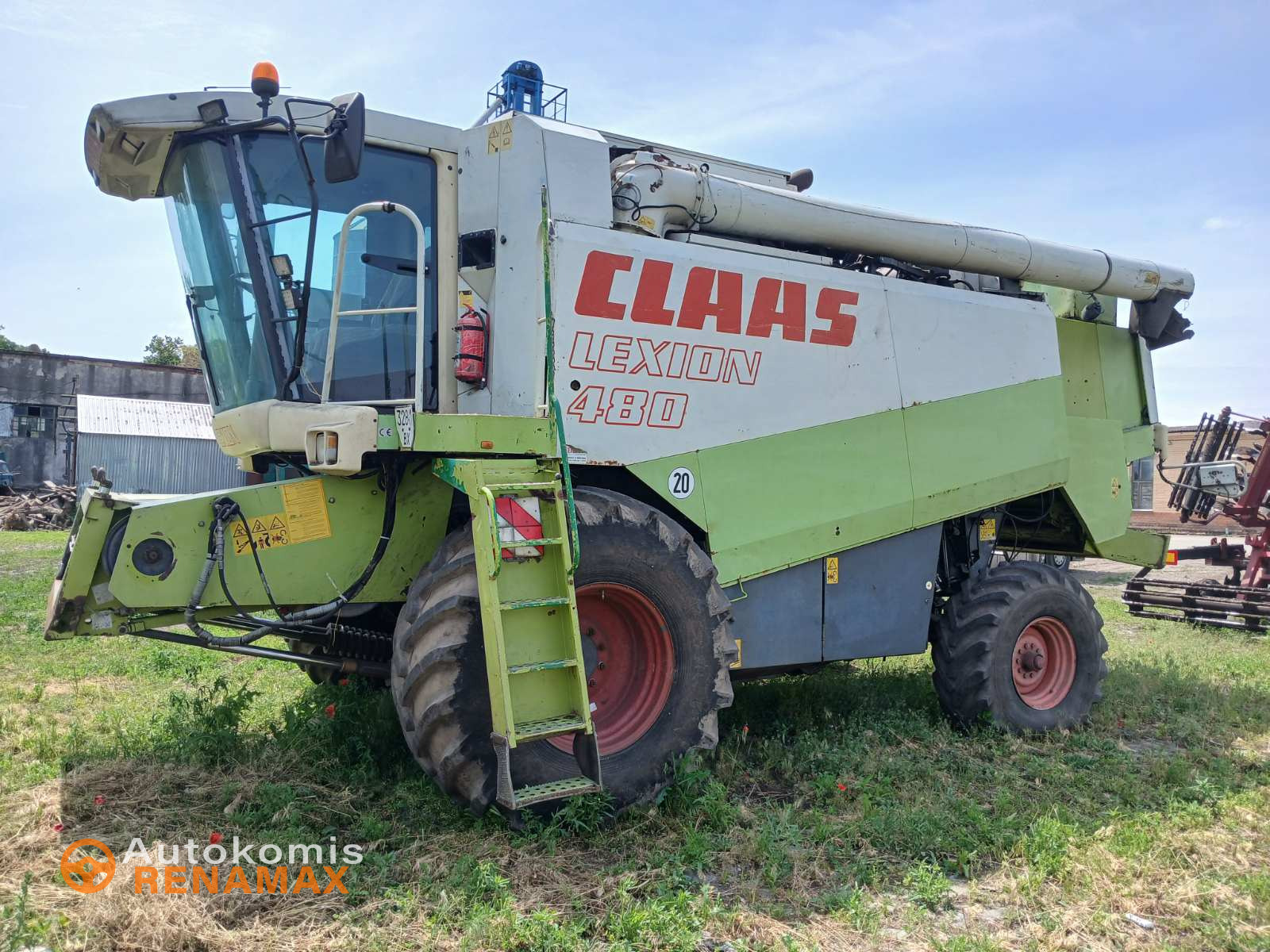 Комбайн CLAAS Lexion 480