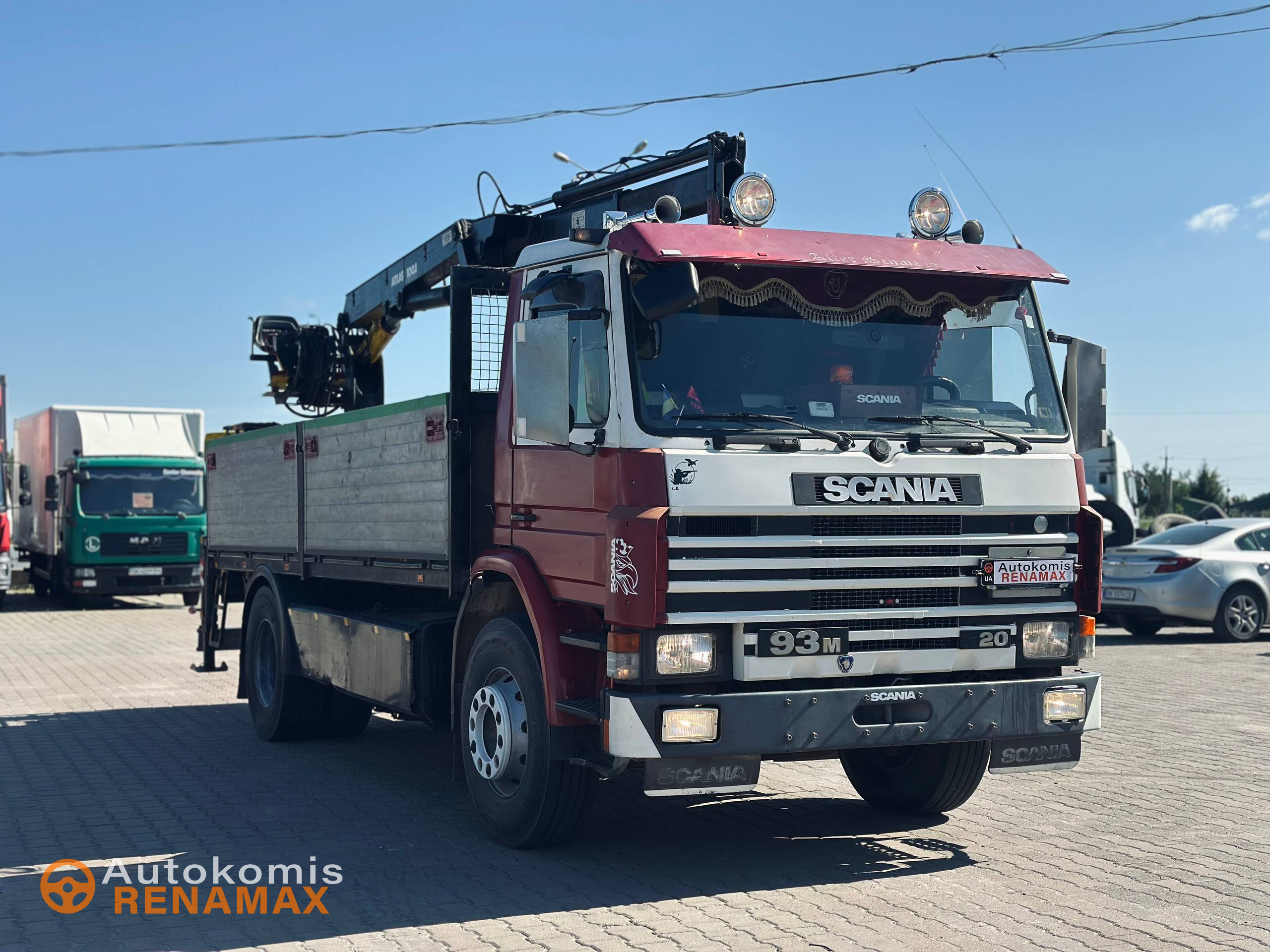 Маніпулятор Scania M 93