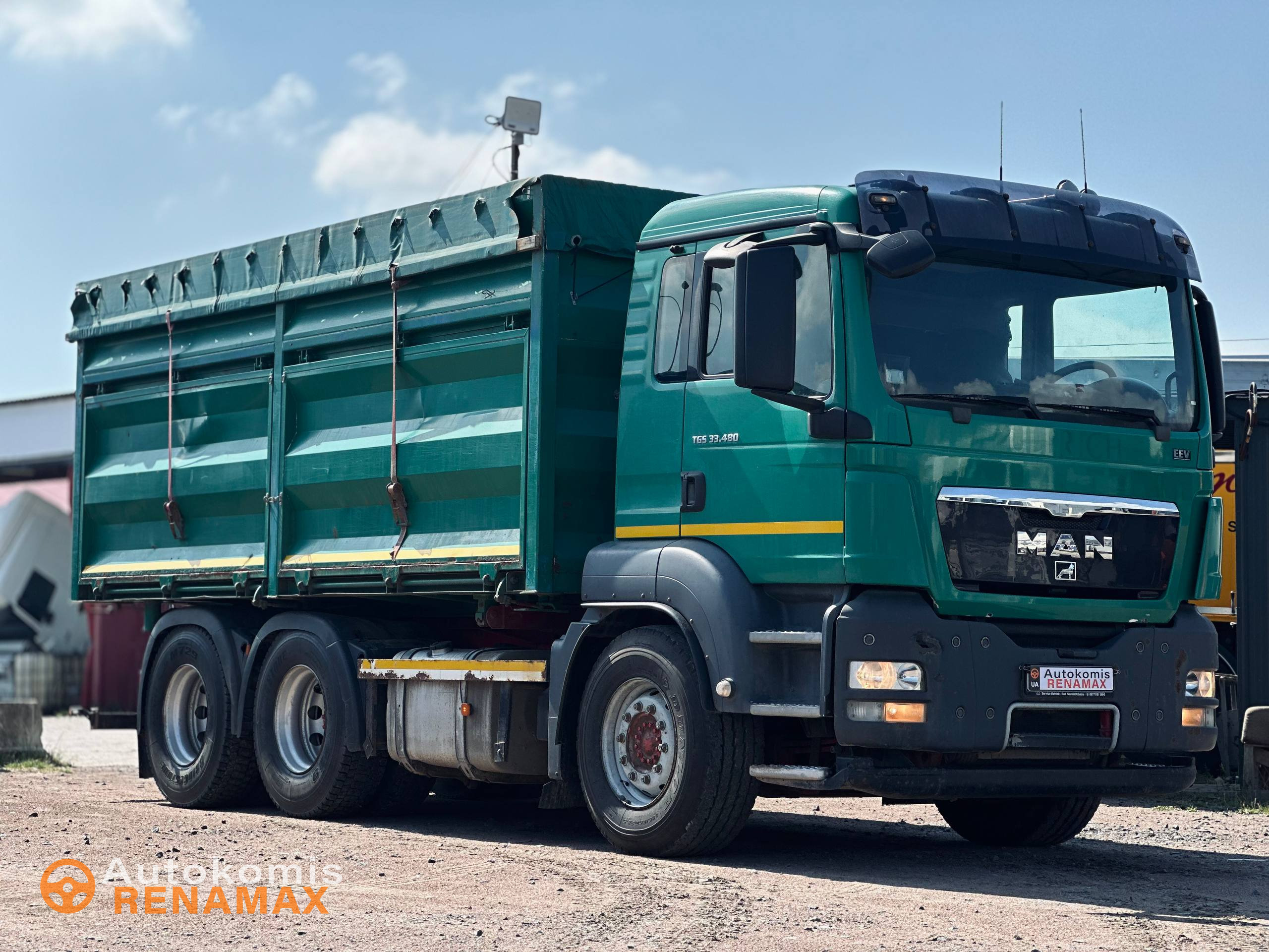 Самоскид MAN TGS 33.480